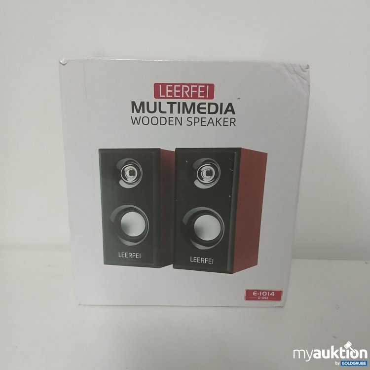 Artikel Nr. 917778 Artikel Nr. 917778: Leerfei Multimedia Wooden Speaker E-1014