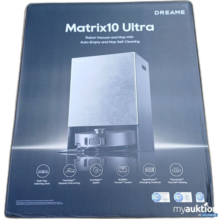 Artikel Nr. 960778: Dreame Matrix10 Ultra Robot Vacuum and Mop with Auto-empty and Mop self-cleaning 