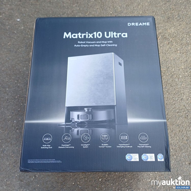 Artikel Nr. 960778: Dreame Matrix10 Ultra Robot Vacuum and Mop with Auto-empty and Mop self-cleaning 