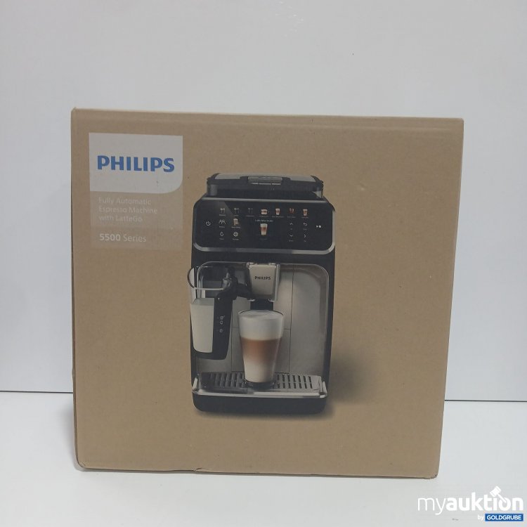 Artikel Nr. 970778: Philips Fully Automatic Espresso Machine with LatteGo 5500Series Grey 