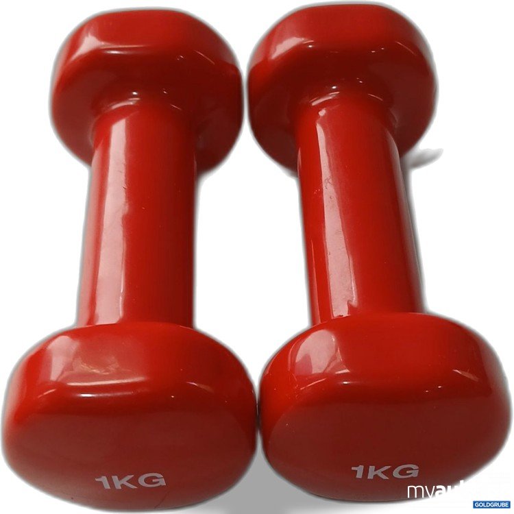 Artikel Nr. 978778 Artikel Nr. 978778: Fausthanteln Vinyl in Rot, je 1Kg