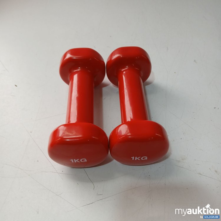 Artikel Nr. 978778 Artikel Nr. 978778: Fausthanteln Vinyl in Rot, je 1Kg