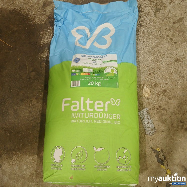 Artikel Nr. 986778 Artikel Nr. 986778: Falter Bio Rasendünger Premium 20kg