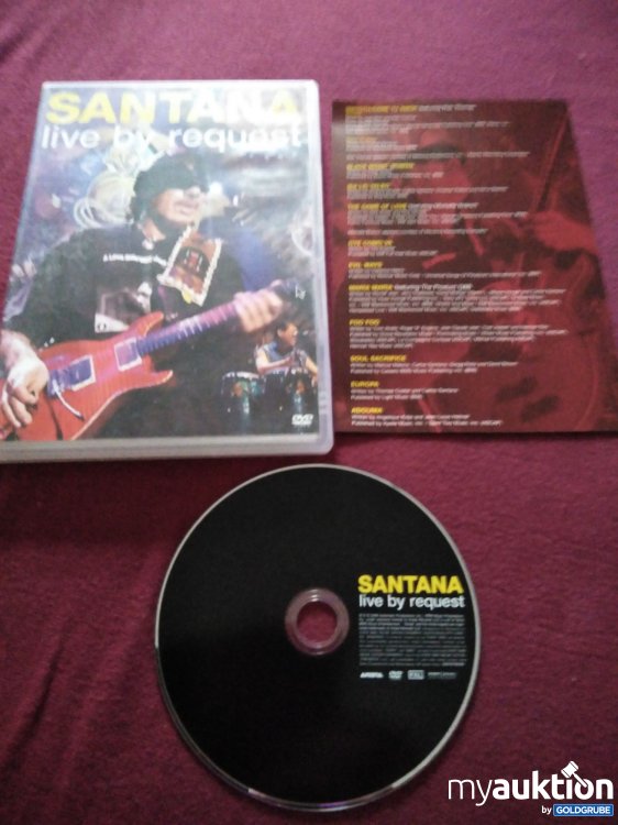 Artikel Nr. 332779 Artikel Nr. 332779: Dvd, Santana, Live by request
