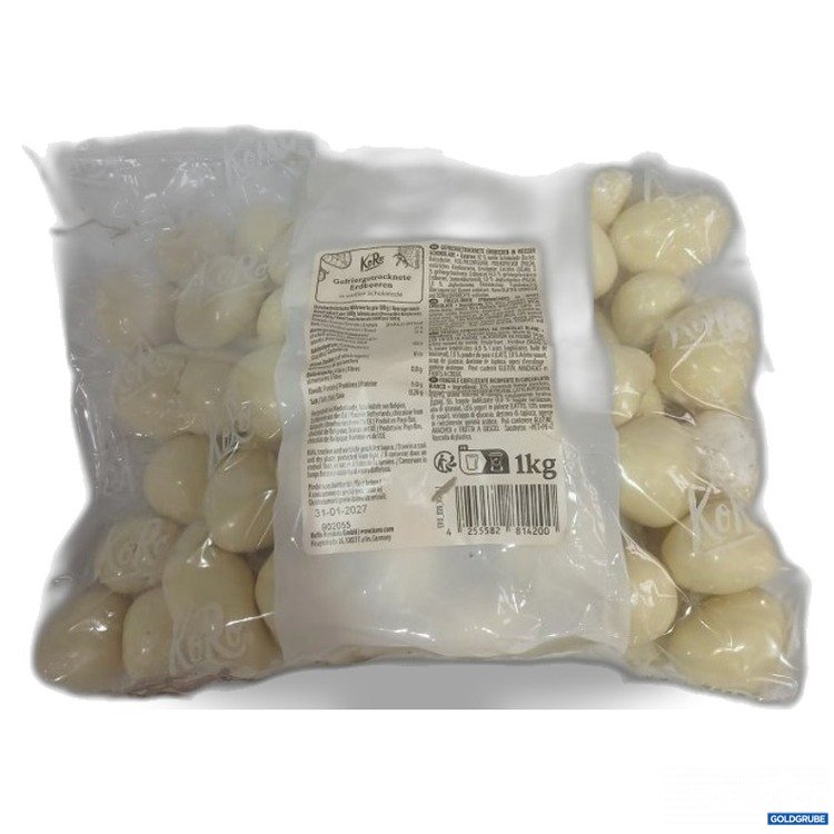 Artikel Nr. 465779 Artikel Nr. 465779: KoRo Gefriergetrocknete Erdbeeren in weißer Schokolade 1 kg
