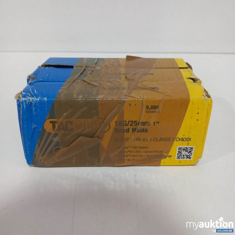 Artikel Nr. 818779 Artikel Nr. 818779: Tacwise Brad Nails 18G/25 mm 1", Nägel 3x 5000 Stk.