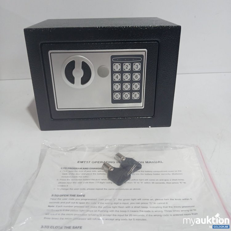 Artikel Nr. 833779 Artikel Nr. 833779: Mini Safe ca. 23x17cm
