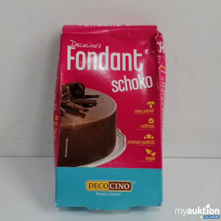 Artikel Nr. 847779 Artikel Nr. 847779: Decocino Fondant Schoko