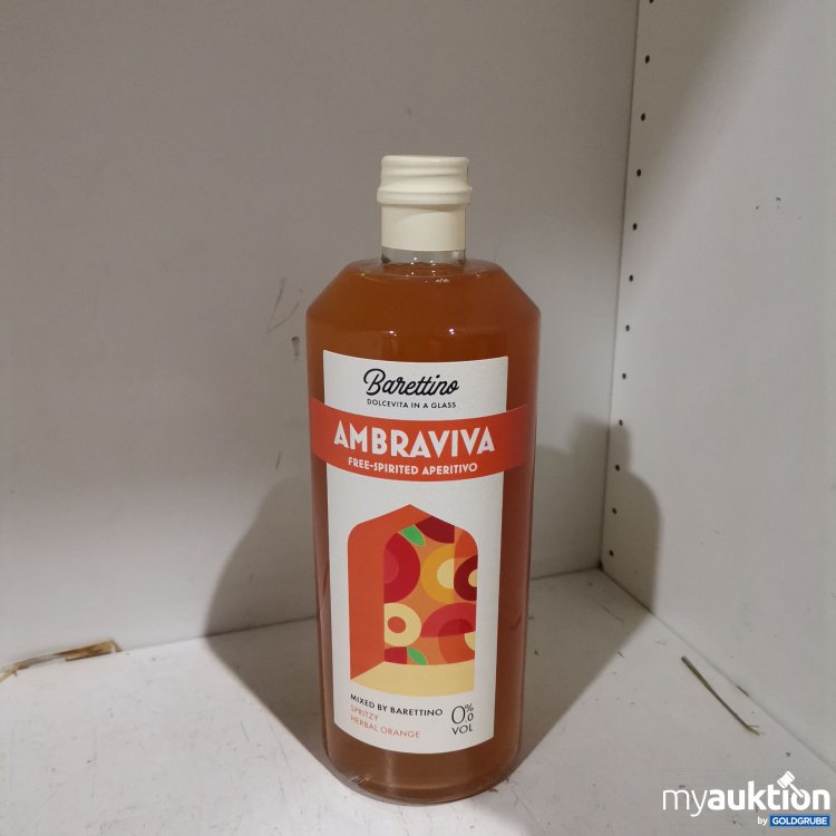 Artikel Nr. 886779 Artikel Nr. 886779: Barettino Ambraviva 700ml