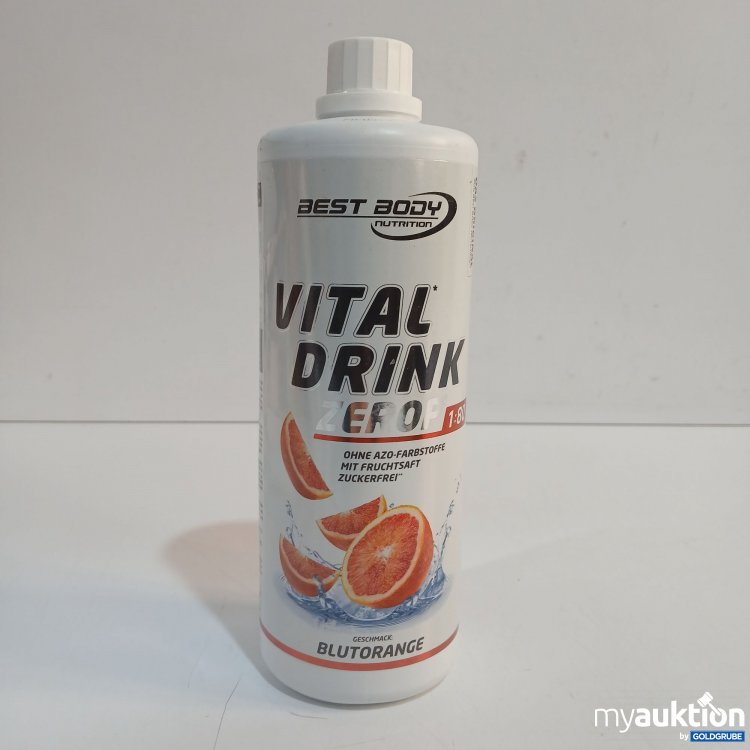 Artikel Nr. 893779: Best Body Vital Drink Zerop Blutorange 1:80 1000ml 