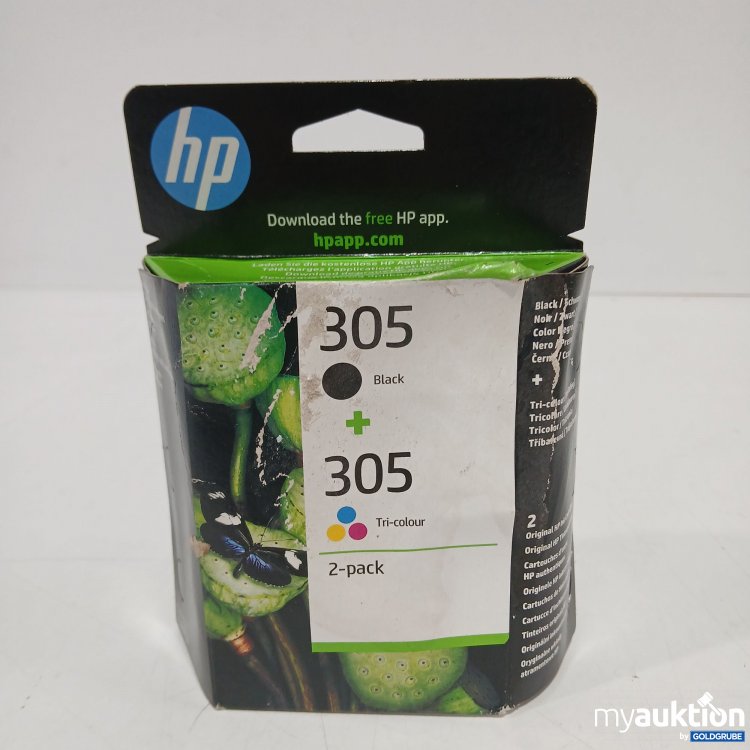 Artikel Nr. 895779: HP Druckerfarbe Black 305 2er Pack