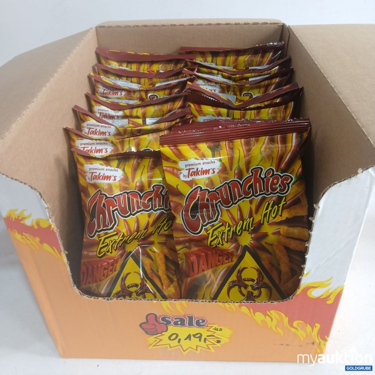 Artikel Nr. 939779 Artikel Nr. 939779: Takims Crunchies Extrem hot 14x70g
