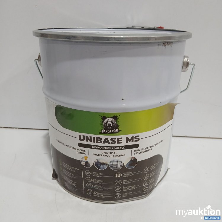 Artikel Nr. 950779: Unibase MS Schwarz Universelle Wasserdichte Beschichtung 5.7Kg 
