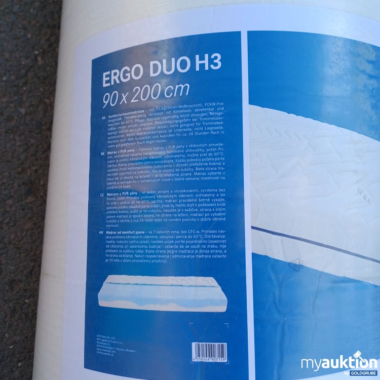 Artikel Nr. 960779: Primatex Ergo Duo H3 90x200cm 