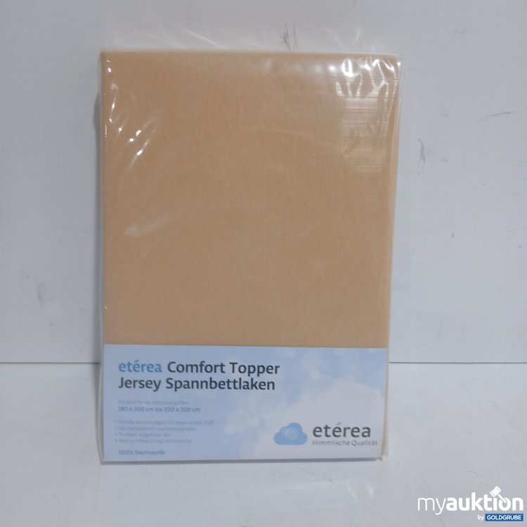Artikel Nr. 992779: Eterea Comfort Topper Jersey Spannbettlaken 180x200cm - 200x200cm sand