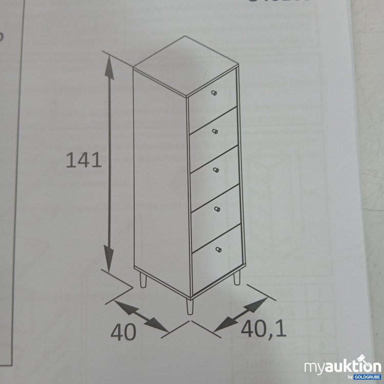 Artikel Nr. 997779 Artikel Nr. 997779: Diverser Kasten 40,1x40x141cm