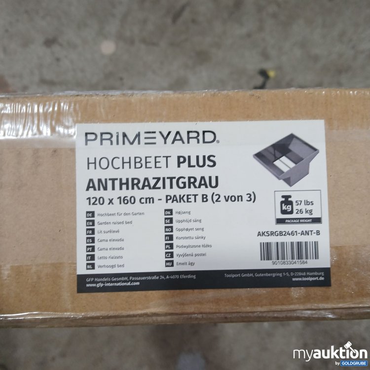 Artikel Nr. 441780: Primeyard Hochbeet Plus Anthrazitgrau 120x160cm 