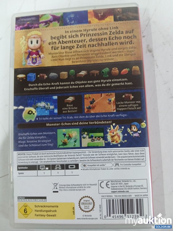 Artikel Nr. 445780 Artikel Nr. 445780: NINTENDO Switch Zelda Echoes of Wisdom