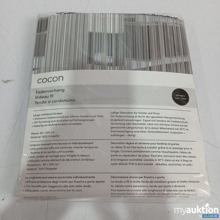 Artikel Nr. 446780 Artikel Nr. 446780: cocon Fadenvorhang 90x200 cm