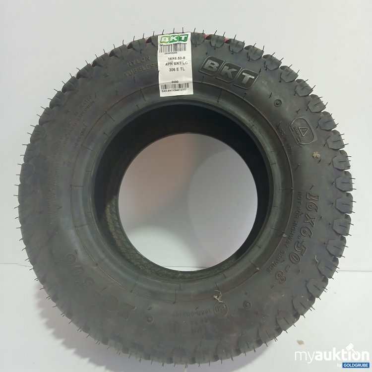 Artikel Nr. 521780: BKT Reifen 16x6.50-8 4PR BKT LG 306E TL 
