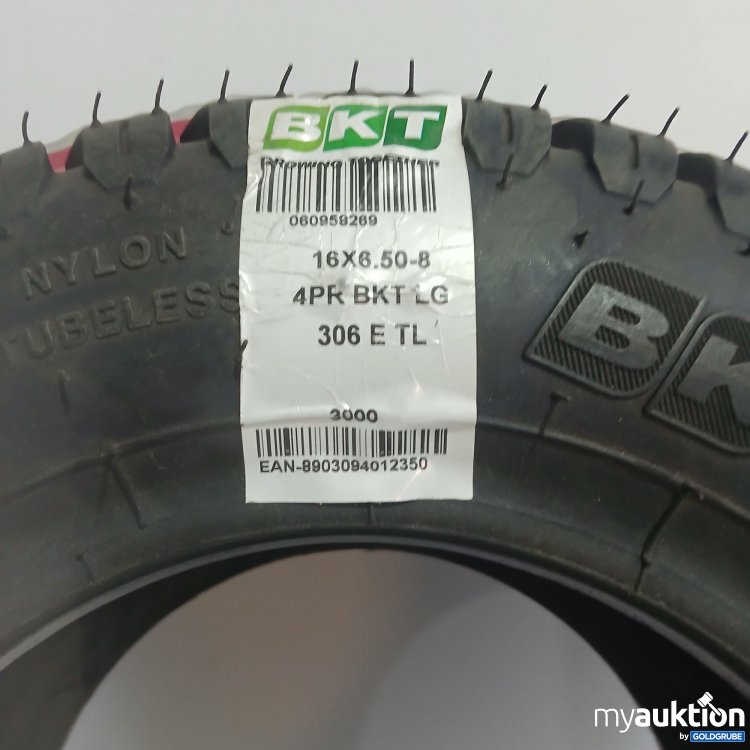 Artikel Nr. 521780: BKT Reifen 16x6.50-8 4PR BKT LG 306E TL 