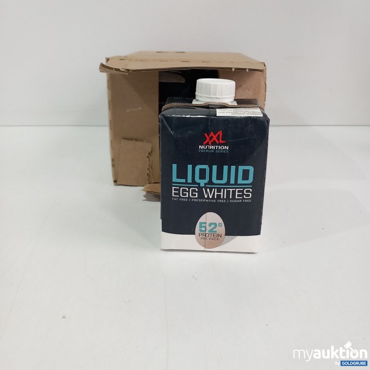 Artikel Nr. 825780 Artikel Nr. 825780: XXL Nutrition Liquid Egg Whites 52g Protein, 6x500g