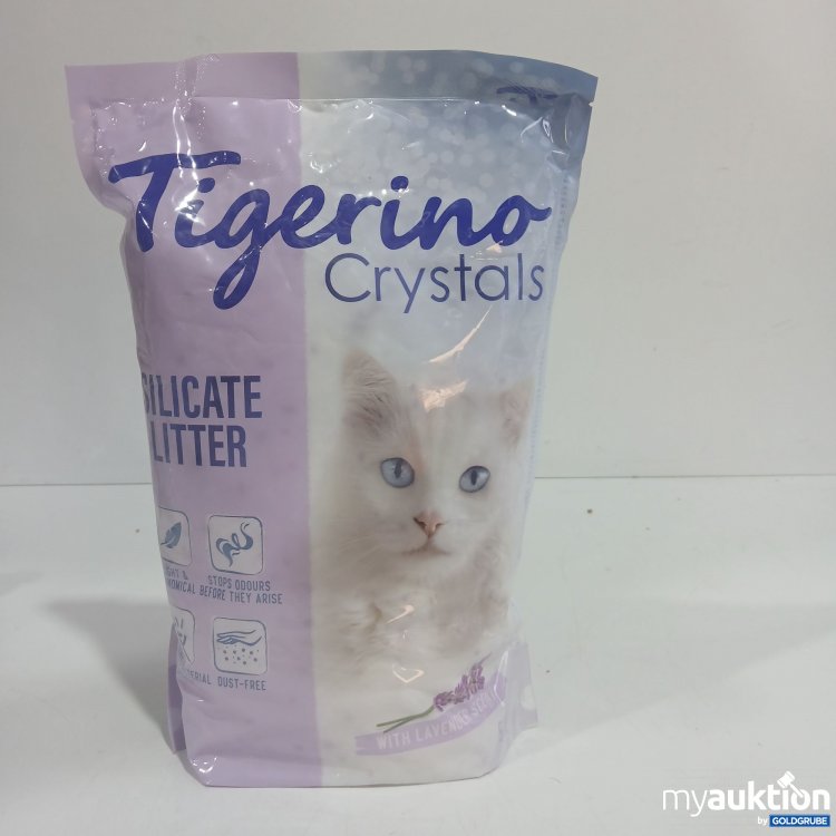 Artikel Nr. 854780: Tigerino Crystals Silicate Litter with Lavender Scent 5L