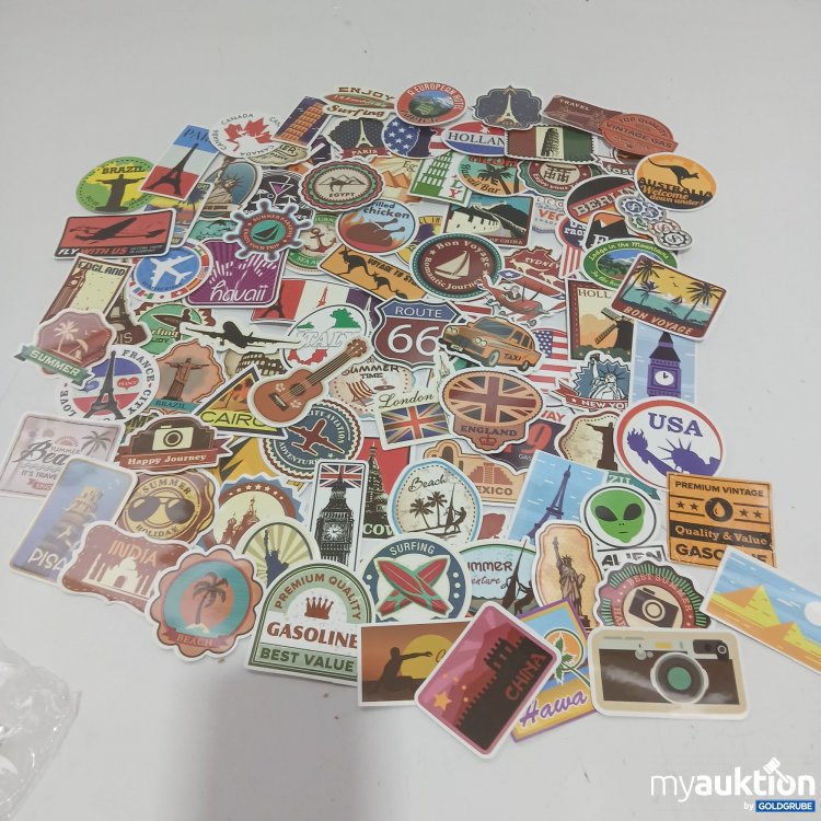 Artikel Nr. 873780 Artikel Nr. 873780: Vintage Reise Aufkleber