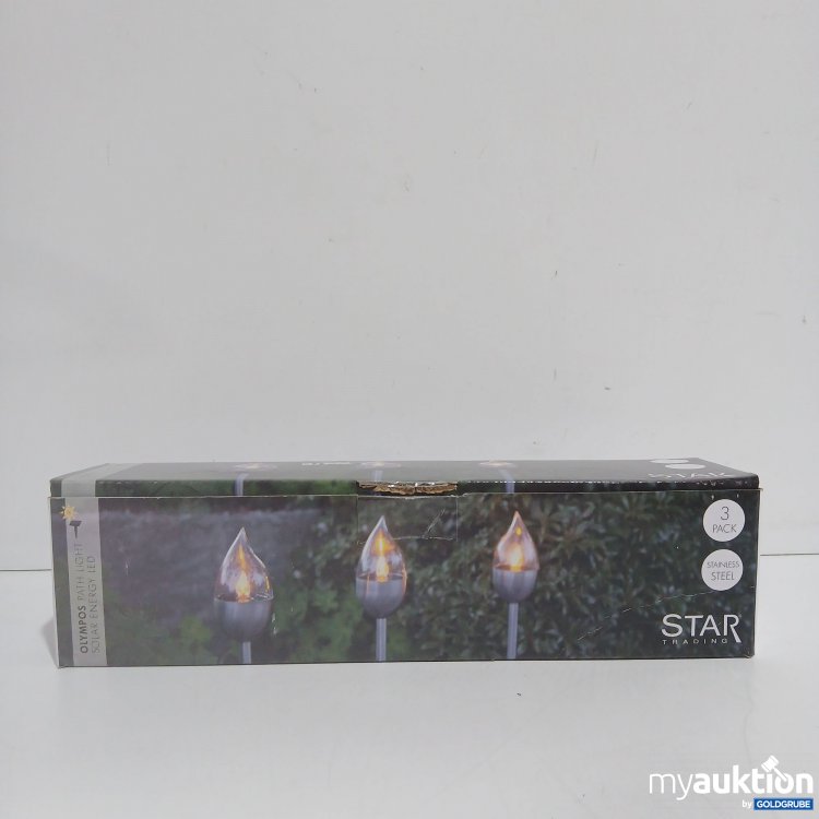 Artikel Nr. 904780: Star Trading Olympos Path Light Solar Energy LED 3Pack 