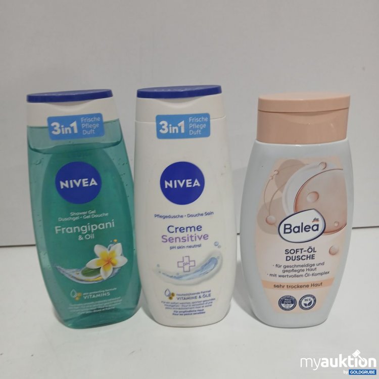 Artikel Nr. 953780: NIVEA Frangipani, creme pflegedusche& Oil Duschgel 250 ml 3stk