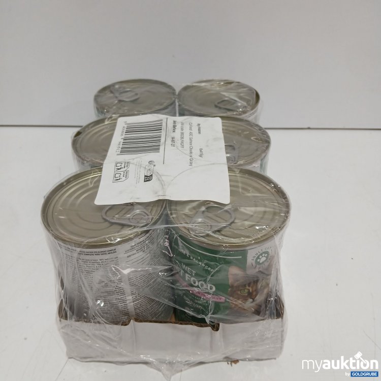 Artikel Nr. 955780: Amazon Cat Food ASC Salmon Chunks in Gravy 6x415g 