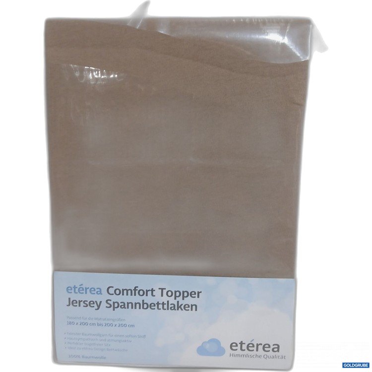 Artikel Nr. 992780: Eterea Comfort Topper Jersey Spannbettlaken 180x200cm - 200x200cm stucco