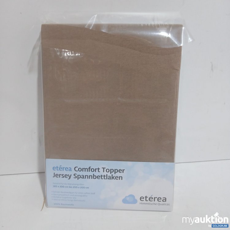 Artikel Nr. 992780: Eterea Comfort Topper Jersey Spannbettlaken 180x200cm - 200x200cm stucco