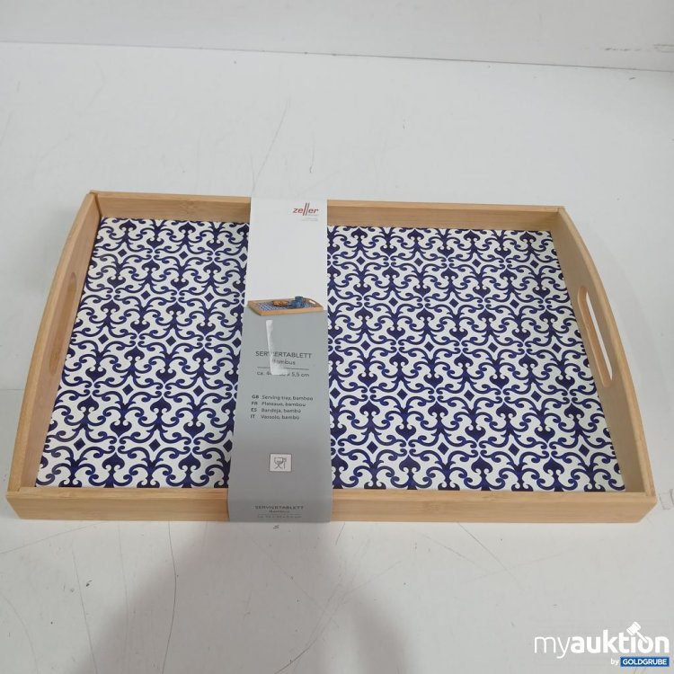 Artikel Nr. 446781: Zeller Serviertablett Bambus 44 x 30 5,5 cm