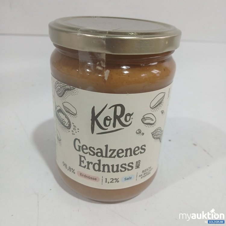 Artikel Nr. 465781 Artikel Nr. 465781: KoRo Gesalzenes Erdnussmus 500g