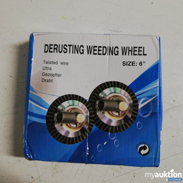Artikel Nr. 714781: Derusting Weeding Wheel 6" 