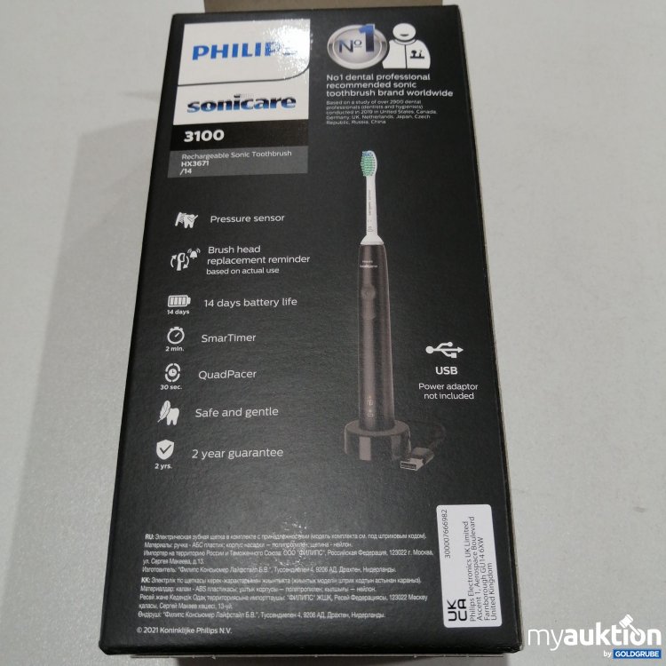 Artikel Nr. 759781 Artikel Nr. 759781: Philips sonicare 3100
