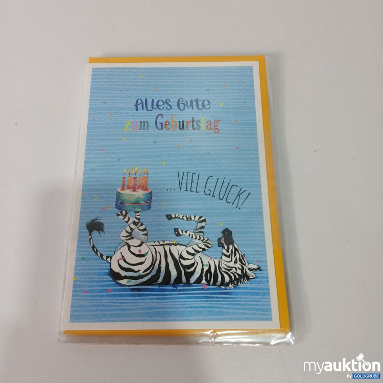 Artikel Nr. 799781 Artikel Nr. 799781: Geburtstagskarte 5 Stück