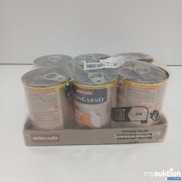 Artikel Nr. 844781: Animonda GranCarno Hundefutter 6x400g