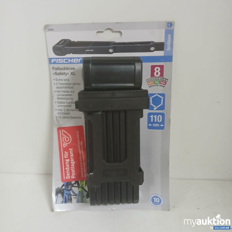 Artikel Nr. 875781: Fischer Faltschloss Safety XL 110cm