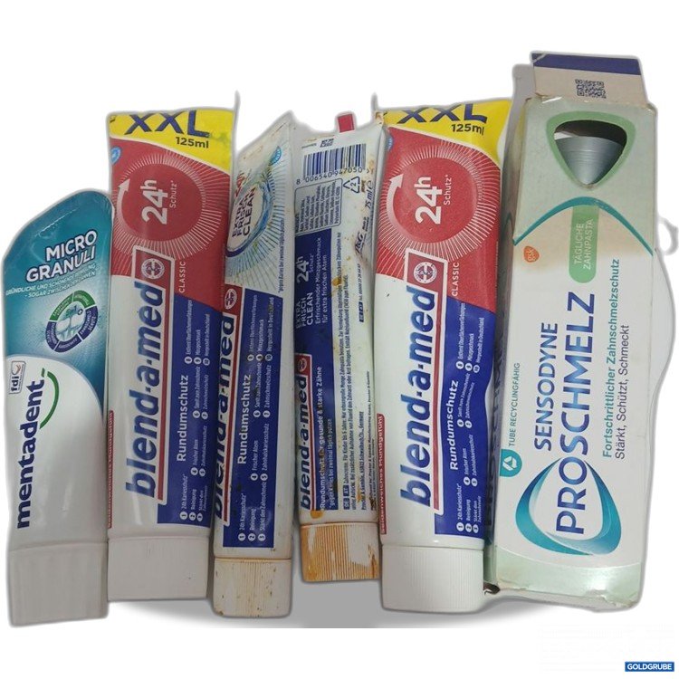 Artikel Nr. 953781: Div. Sorten blend-a-med Zahnpasta 125 ml mentadent 75ml 6 stk