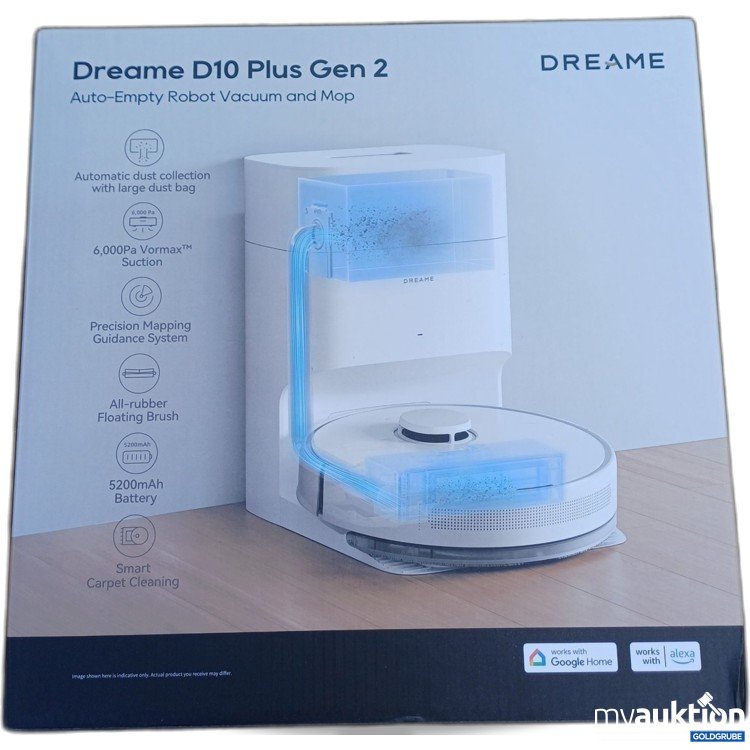 Artikel Nr. 960781 Artikel Nr. 960781: Dreame D10 Plus Gen2 Auto-Empty Robot Vacuum and Mop