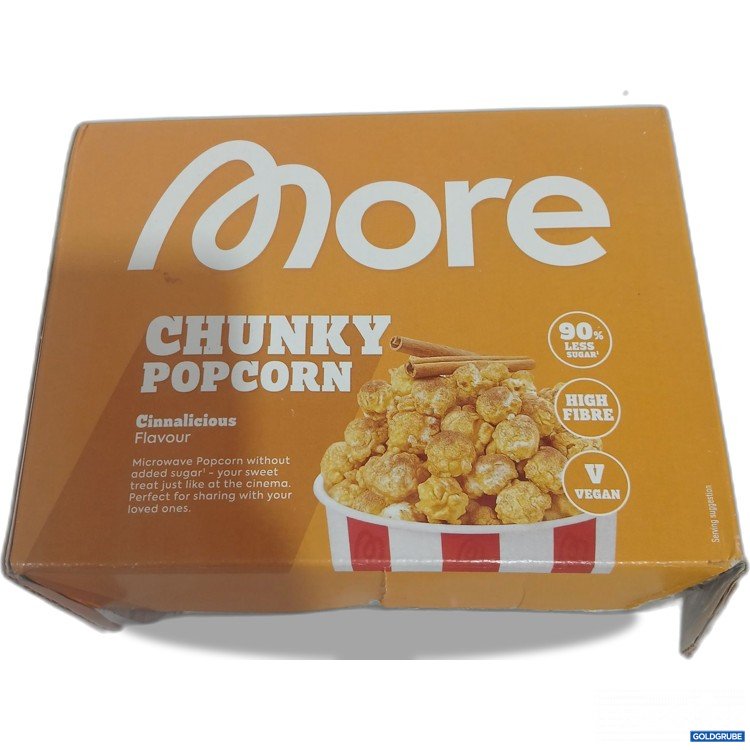 Artikel Nr. 977781 Artikel Nr. 977781: More Chunky Popcorn Cinnalicious Flavour 6x75g
