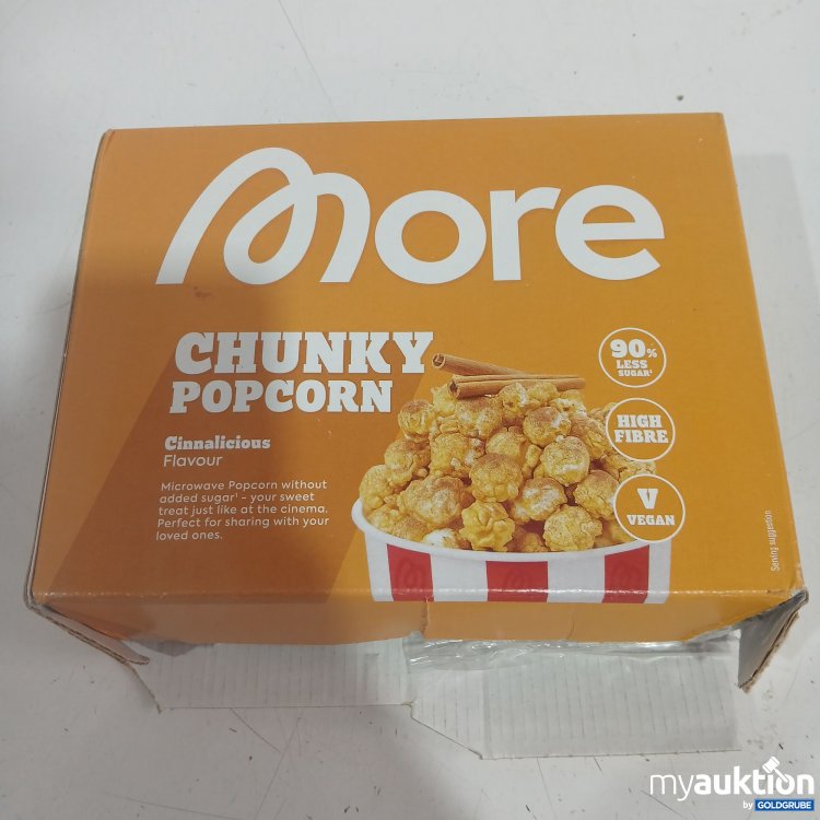 Artikel Nr. 977781 Artikel Nr. 977781: More Chunky Popcorn Cinnalicious Flavour 6x75g