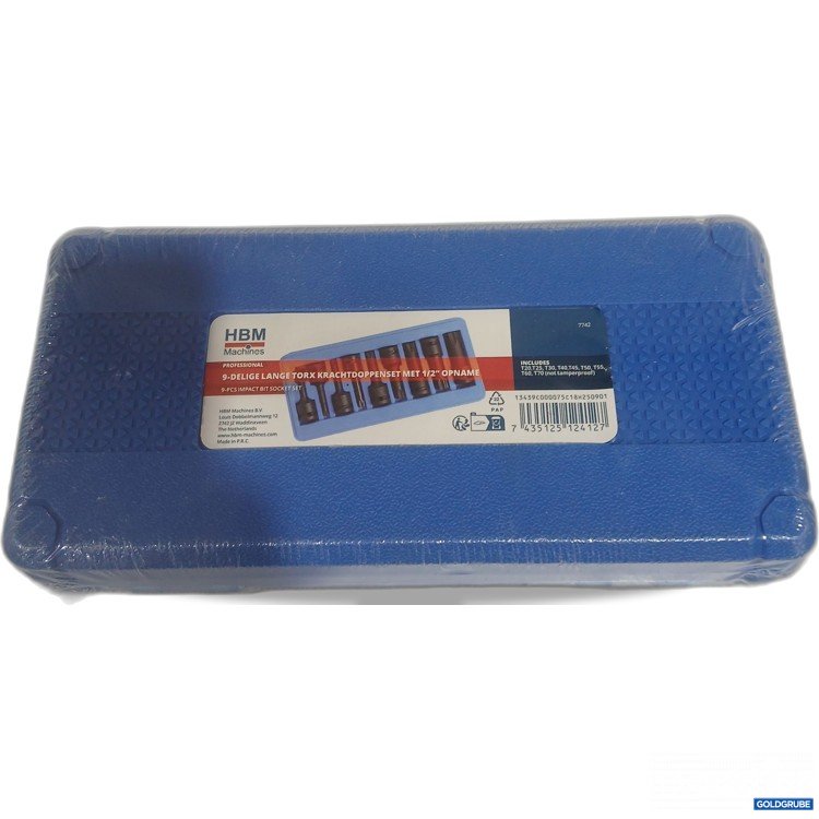 Artikel Nr. 986781: HBM 9tlg. langes Torx Steckset 1/2" 7742 
