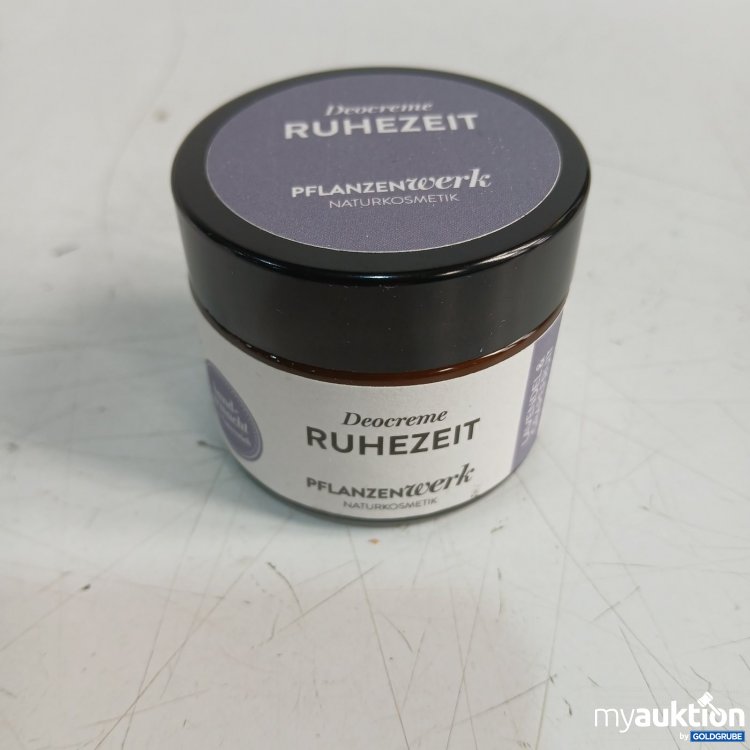 Artikel Nr. 466782: Pflanzenwerk Deocreme Ruhezeit 50g