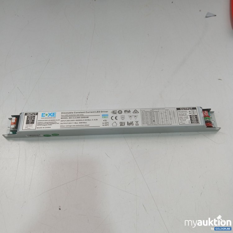 Artikel Nr. 524782: Boke Dimmable Costant Current LED Driver 