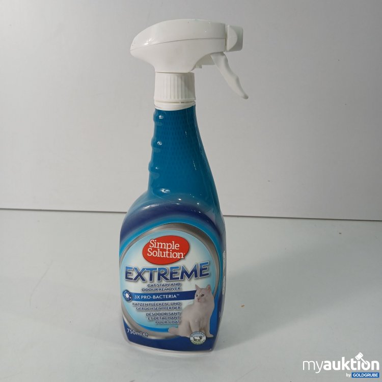 Artikel Nr. 797782 Artikel Nr. 797782: Simple Solution Extreme Cat satin and odour remover 750ml