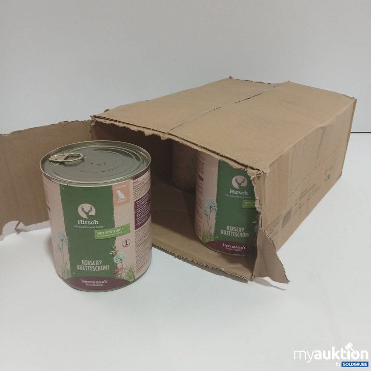 Artikel Nr. 844782: Herrmann's Hundefutter 6x800g
