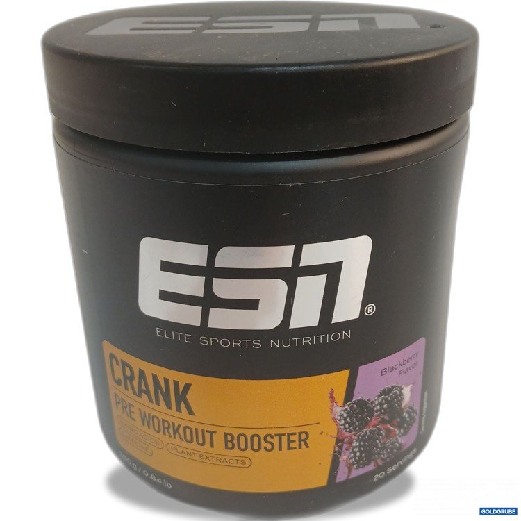 Artikel Nr. 893782: ESN Crank Pre workout Booster Blackberry Flavor 380g